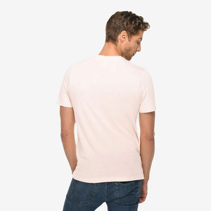 T-shirts pour hommes, unis, 100% coton, manches courtes, coupe classique, col rond - Product Image 3