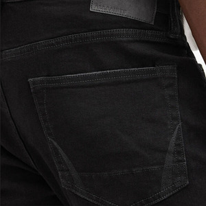 100% High Quality Black Denim <b>Pants</b> for <b>Men</b> <b>Summer</b> Solid Breathable Lightweight Smooth Stitch Design Comfortable Waistband Clean - Product Image 2