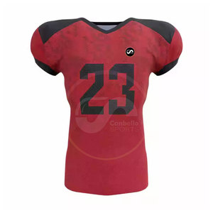 Uniforme de Fútbol Americano Personalizado con Logotipo, Transpirable, de Poliéster, Ropa Deportiva Profesional de Alta Calidad, Venta en Línea - Product Image 2