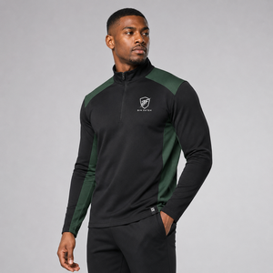 Premium Quality Sublimation Sports Half Zip <b>Jacket</b> <b>Men</b> Women Youth Quick Dry Stand Collar Team <b>Pullover</b> Reversible Front - Product Image 1
