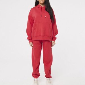 Sporty Hooded Winter Casual Tracksuit Set for Men Custom Logo Sportswear for Training and Daily Wear - Product Image 1