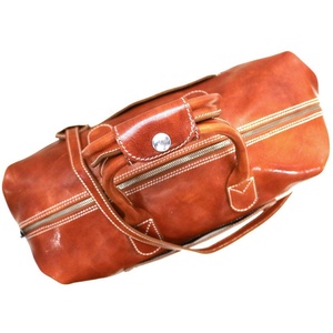 Bolsa de Viaje de Cuero de Moda, Bolsa de Lona de Fin de Semana, Transpirable, Cómoda, Duradera, de Secado Rápido, Bolsa de Viaje de Cuero al por Mayor - Product Image 1