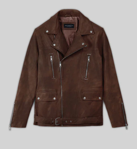 Chaqueta de Cuero Nueva Colección, Resistente al Viento, para Hombre y Mujer, Estilos Personalizados, Charlotte Burnt, Múltiples Colores, 2026 - Product Image 1