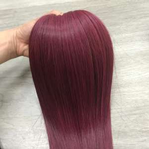 Trama de cabello humano vietnamita de alta calidad, hueso recto, gris, Virgen sin procesar, precio de fábrica, paquete Genius de alta definición - Product Image 5