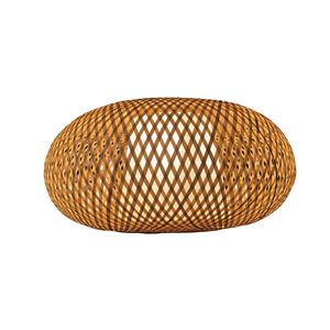 Decorative Handmade Bamboo Hanging Light Woven Pendant Ceiling Lamp for Modern Restaurant Hotel Home Interior - Product Image 3