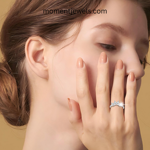 waterproof non tarnish 925 sterling <b>silver</b> <b>crown</b> ring unisex zircon minimalist jewelry gift for wedding birthday daily wear - Product Image 3
