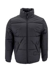Échantillon gratuit vente en gros Doudoune noire personnalisée manteau d'hiver léger en duvet Service OEM Veste d'extérieur imperméable pour hommes - Product Image 2