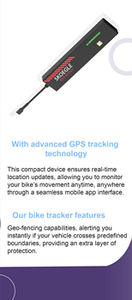 Traceur GPS intelligent en temps réel et localisateur pour véhicules, système antivol avec coupure moteur et alerte de vibration pour voitures, motos et vélos - Product Image 5