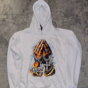 Sudadera con Capucha Clásica para Hombre, Personalizable OEM, 100% Alta Calidad, 280-300 Gsm, Felpa (Mezcla de Algodón y Poliéster), Forro Digital - Product Image 3