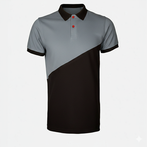 Chemises de tennis Dry Fit 100 % coton unies, extensibles dans les 4 sens, respirantes, pour la gym et l'entraînement – Vente en gros – Fournisseur - Product Image 5