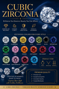 Zircone cubique de qualité AAA de 5 mm, forme ronde |   Pierres de zircone cubique couleur grenat rouge, qualité brillante - Product Image 2