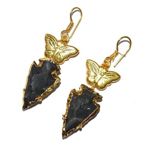 Boucles d'oreilles en améthyste Fleur de Vie faites à la main, gravées au laser, taille personnalisée, bijoux fantaisie, best-seller pour Halloween à prix de gros - Product Image 4
