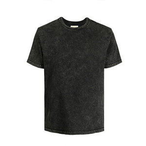 T-shirt délavé à l'acide, design streetwear moderne avec texture délavée, parfait pour les tenues décontractées, les looks tendance et l'usage quotidien. - Product Image 1