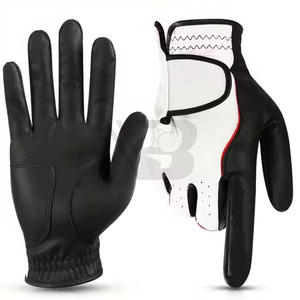 Hanger Impex Manufacturing Golf Glove Back Side Colored Printing PU Leather Cabretta Durable Leather Palm Golf Glove - Product Image 5