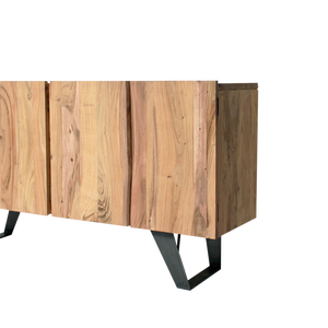 Aparador y Vitrina Vandana Radiant Sierra de Madera de Acacia y Metal - Productos - Product Image 4