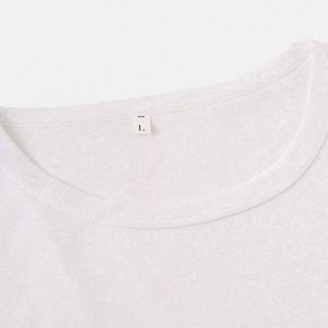 New Manufacture <b>Top</b> Men 100% Cotton <b>Patchwork</b> Plain Short Sleeve T-Shirt for Men With Logo Print - Product Image 5