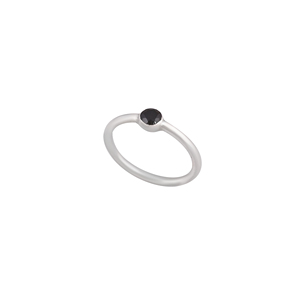 Bague de mariage classique en onyx noir naturel sertie dans un cadre |   Bague artisanale en argent sterling 925 - Product Image 4