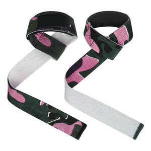 Hot Sale Customized Gym Wrist Straps Weightlifting <b>Strength</b> <b>Training</b> Exercise Non-Slip Lifting Strap Custom Logo Design - Product Image 1