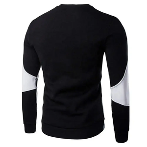 Sudadera con Capucha para Hombre, Corte Regular, Felpa Francesa, Transpirable, Informal, para Invierno, 100% Algodón, Azul, Gris, Blanco, Larga - Product Image 4