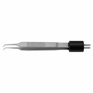 Forceps bipolaires à baïonnette en titane, Forceps bipolaires à baïonnette irrigants en titane Codman, STR, 8,75 pouces - Product Image 6