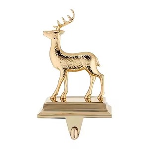 Heavy Duty Metal <b>Stocking</b> <b>Holder</b> <b>Christmas</b> Decor Accessory for Festive Interiors - Product Image 1