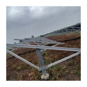 Easy Installation Hot Dip Galvanized Steel Ground Mounted Solar Structure Solar Panel <b>Racking</b> <b>System</b> - Product Image 1