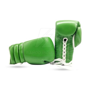 Guantes de Boxeo de Cuero Resistentes de Alta Calidad con Logotipo Personalizado, Absorción de Humedad, Antideslizantes, Secado Rápido, Cierre de Gancho y Bucle - ¡Oferta! - Product Image 2