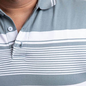 Camiseta Polo Deportiva para Hombre con Logotipo Personalizado Directo de Fábrica, 100% Algodón, Secado Rápido, Corte Holgado - Product Image 5