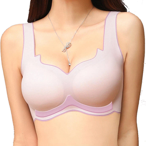 Racerback Fitness Bra Wide <b>Band</b> <b>Workout</b> Top Compression Yoga Bralette Gym Wear Solid Color Athletic Vest New Arrival Hot Sale - Product Image 5