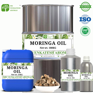 Huile de Moringa Pure Pressée à Froid Non Raffinée Qualité Cosmétique Huile Botanique Soins Capillaires Soins de la Peau Soins Personnels Fournisseur en Gros - Product Image 2
