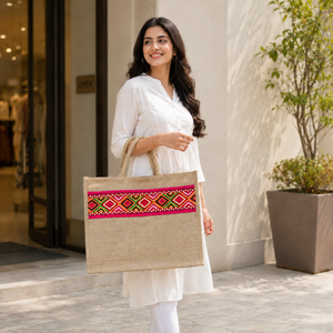 Premium Cotton Canvas <b>Tote</b> Bag Logo Print Pattern Reusable Lightweight Long Lasting Shopping Handbag Eco Friendly <b>Travel</b> - Product Image 2