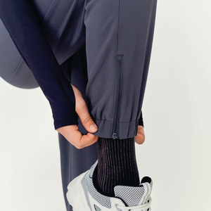 Pantalones Deportivos Casuales para Mujer, Ecológicos, de Secado Rápido, Transpirables, de Cintura Alta, con Botones, Rectos y Largos - Product Image 3