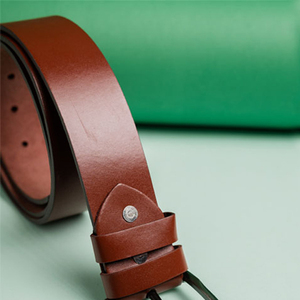 Nuevo Cinturón de Cuero Genuino para Hombre, Hebilla Metálica de Alta Calidad, Cinturón de Cuero Genuino Estilo Vaquero para Negocios y Moda, de Pakistán - Product Image 3