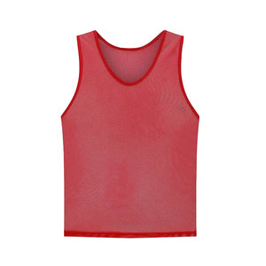 Mesh <b>Training</b> <b>Bibs</b> Lightweight Sports Vest Breathable Jerseys Printed Custom Colors & Logos for Soccer Basketball Team Practice - Product Image 1