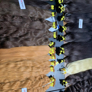 Precio de Mayorista, Extensiones de Cabello Humano Virgen Vietnamita en Paquetes de 100g, en Todos los Colores, 60 cm, Liso Natural - Product Image 1