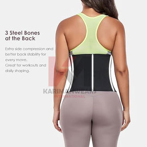 Cinturón de Compresión con Logotipo Personalizado, Tres Cintas de Velcro para Máxima Compresión, Cinturón de Sudoración al por Mayor para Pérdida de Peso de Fábrica - Product Image 4