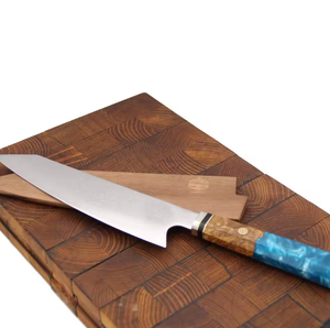 Wholesale Customized Kitchen Chef <b>Knife</b> Handmade Damascus Steel Blade Ambidextrous Resin Handle Sheath Dishwasher <b>Safe</b> OEM/ODM - Product Image 5