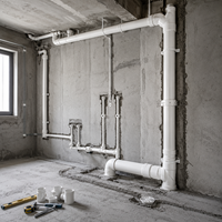 Tuyau de drainage en PVC résistant aux acides et aux alcalis PN6 SN2-SN8 DN50-DN315 Gamme complète pour eaux usées industrielles