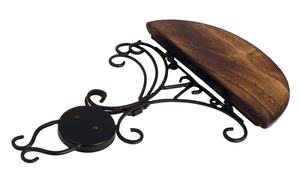 Soporte de estante de hierro de alta calidad, soportes de Metal para decoración del hogar y uso de regalo, hechos a mano para la exportación - Product Image 3