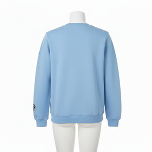 Pull à col rond personnalisé avec étiquette privée, style universitaire, mélange de coton de qualité supérieure, fournisseur OEM ODM - Product Image 3