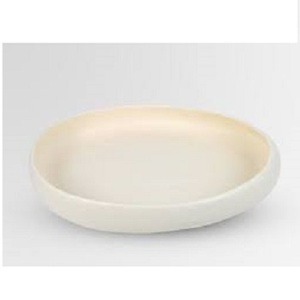 Plat de service alimentaire en résine durable, bol décoratif pour salade, fournitures pour café et restaurant, plateau jetable, écologique, sans BPA - Product Image 1