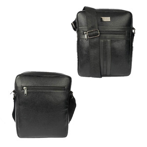 Sac à bandoulière Liviya en cuir PU pour homme et femme, multifonctionnel, organisateur/agenda de voyage, gaufré - Product Image 2