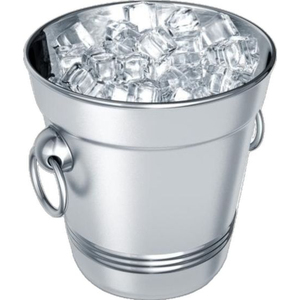 Seau à glace vintage en acier inoxydable plaqué argent pour champagne et vin, idéal pour les fêtes et la présentation de boissons - En promotion - Product Image 4