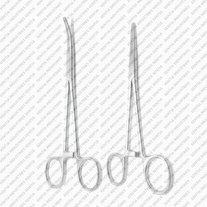 Ensemble de pinces hémostatiques Rankin Crile droites et courbées de 6,25 pouces, pinces chirurgicales en acier inoxydable, pinces hémostatiques vétérinaires OEM - Product Image 2