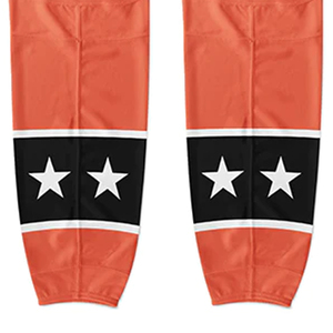 Chaussettes de hockey sur glace pour hommes, neuves, 100% coton, écologiques, vêtements de sport compressifs, haute qualité, pour équipes et clubs - Product Image 5