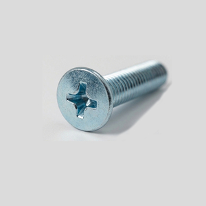 Metric Steel Zinc Plated Phillips Pan Head Machine <b>Screw</b> Full Thread Fastener Custom Length - Product Image 4