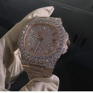 Reloj de Diamantes Cultivados en Laboratorio Personalizado de Alta Calidad Estilo Hip Hop para Hombre, Reloj de Diamantes VVS para Regalo - Product Image 4