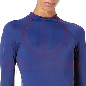 เสื้อแรชการ์ดผู้หญิงแบบแห้งเร็ว แขนยาว ออกแบบเองได้ ลดราคาจากโรงงาน - Product Image 4