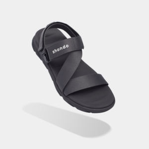 Sandalias Casuales de Estilo Moderno, Ligeras, con Correa de Talón Giratoria, Tejido Transpirable Suave en Gris Oscuro, Secado Rápido, Comodidad Diaria - Product Image 1