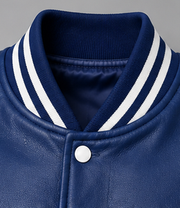 เสื้อแจ็คเก็ตวาร์ซิตี้คุณภาพสูงสำหรับผู้ชายพร้อมปกตั้ง - Product Image 2